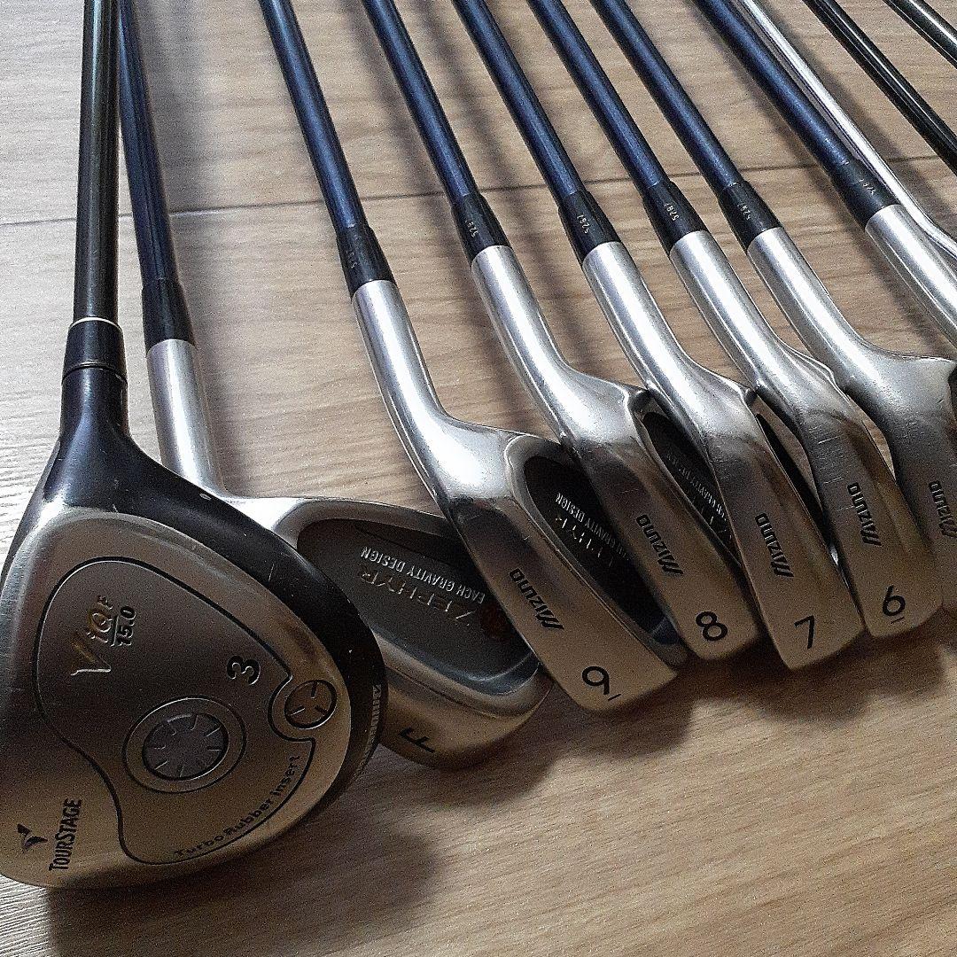 mizuno Tf2740 GOIFPRIDE 他ゴルフクラブセット…80