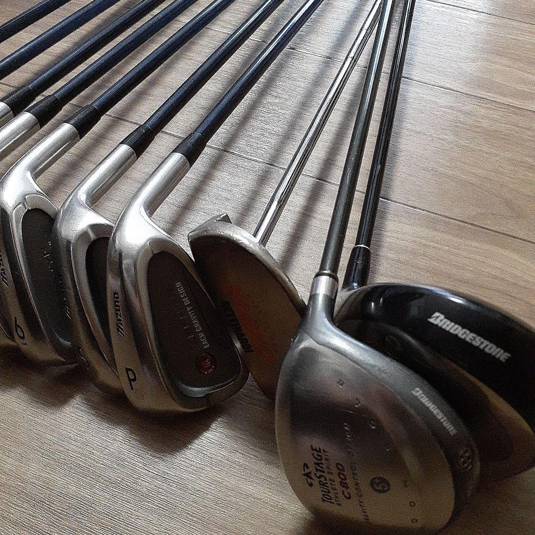 mizuno Tf2740 GOIFPRIDE 他ゴルフクラブセット…80