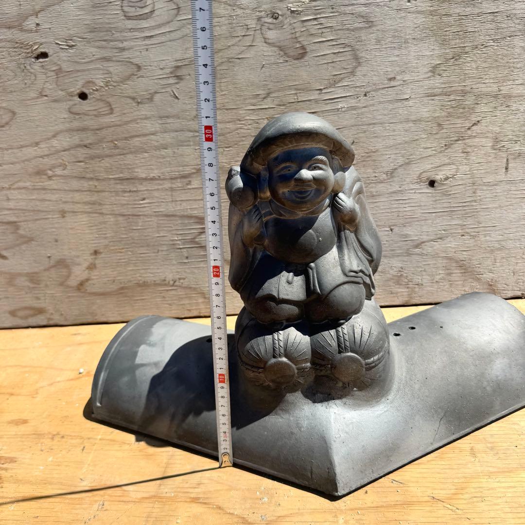 希少 大黒様 置物 新品未使用 縁起物 商売繁盛 開運 インテリア　ガーデニング