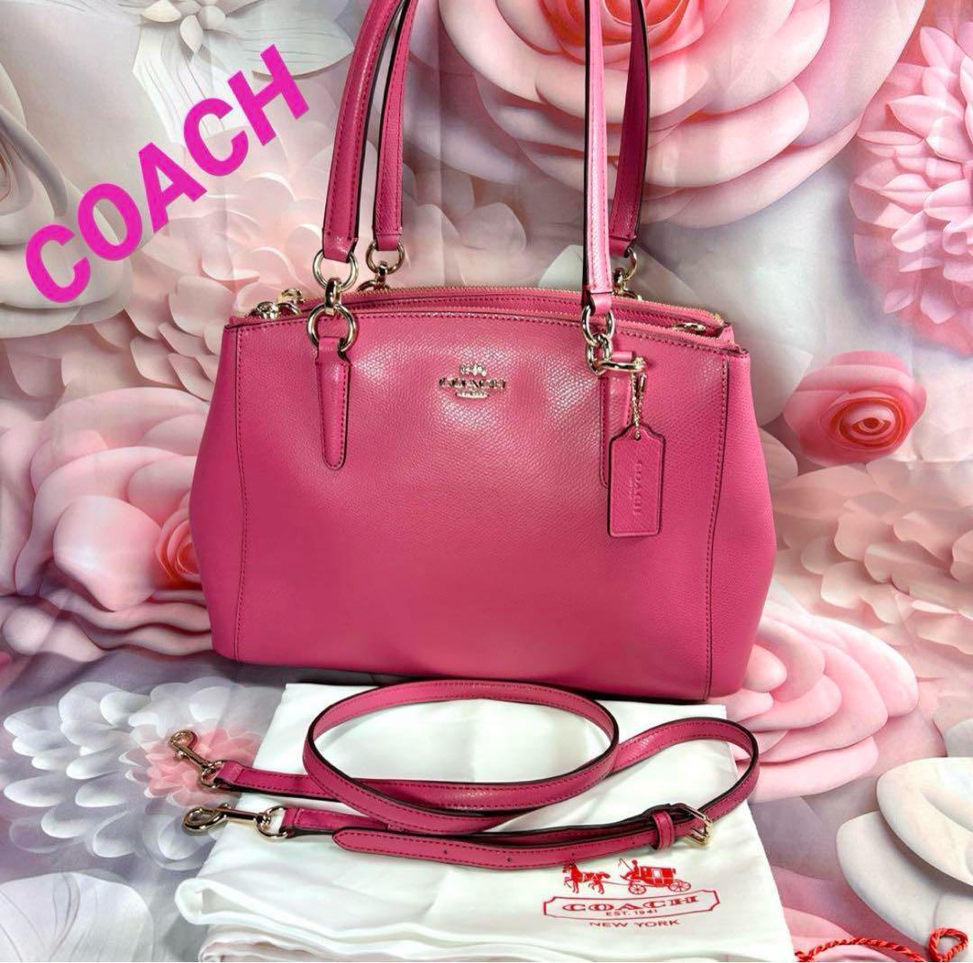 数量は多い  コーチ 未使用 COACH 2wayトート キャリーオール クリスティー バッグ