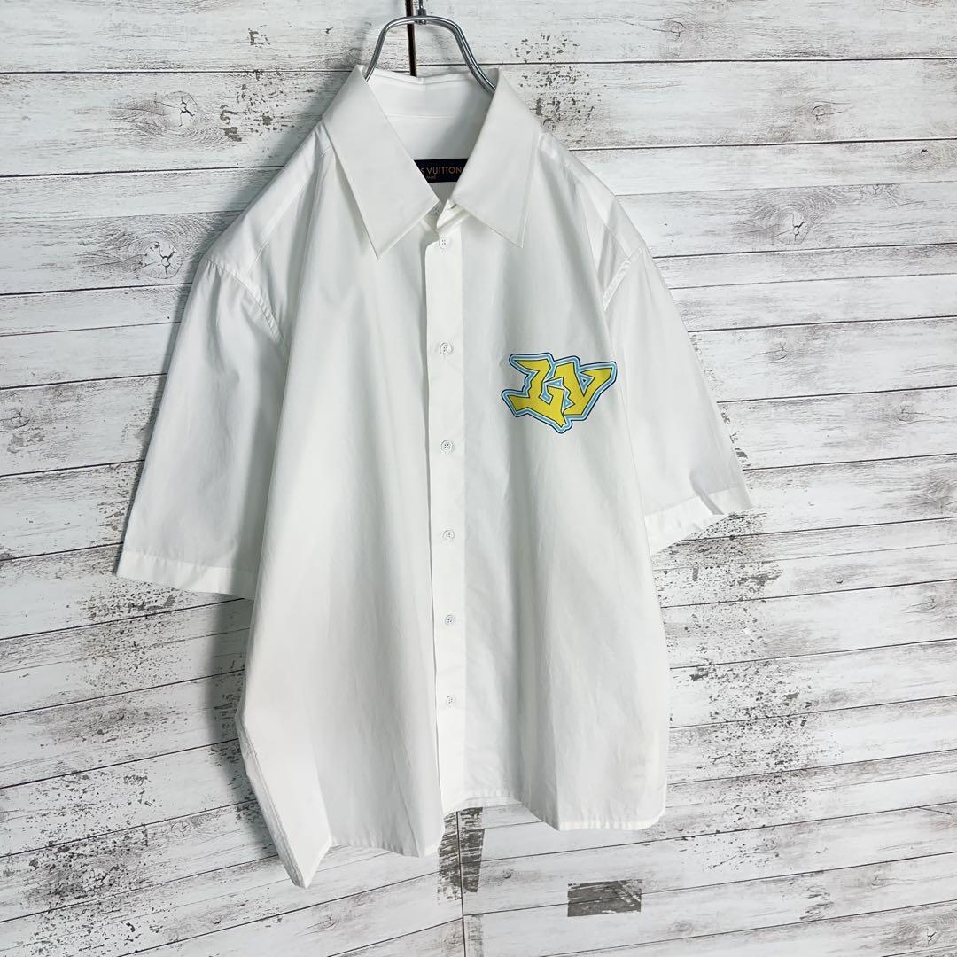 期間限定お買い得商品 |  通販 10666【美品・人気モデル】ルイヴィトン☆ワンポイントLVロゴ トップス