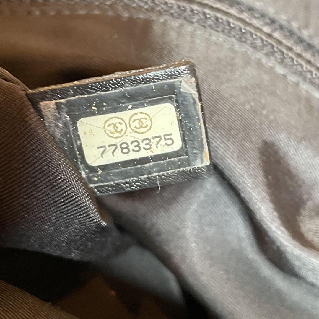 【訳あり】　CHANEL シャネル トートバッグ 肩掛け ニュートラベルライン