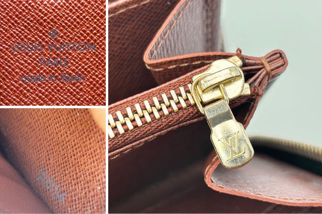 ルイ・ヴィトン M60017 モノグラム ジッピーウォレット 長財布