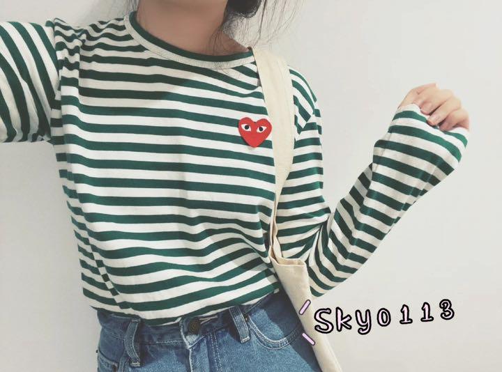 新入荷】COMME des GARCONS レディース ボーダーロングTシャツ - メルカリ 新入荷】COMME des GARCONS レディース ボーダーロングTシャツ - メルカリ