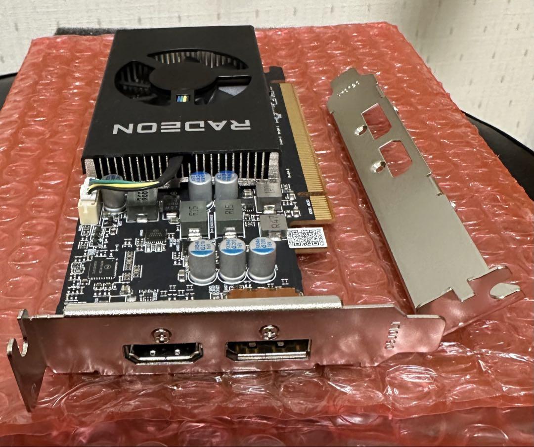 【美品】ロープロファイル対応カード RD-RX6400-E4GB/LP