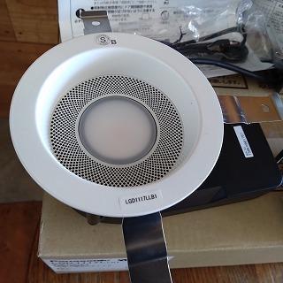 Panasonic LGD1117LLB1 ダウンライト 2個セット
