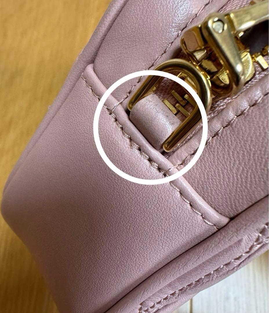 【美品】miumiu/ミュウミュウ/マテラッセ/ショルダーバッグ/ピンク