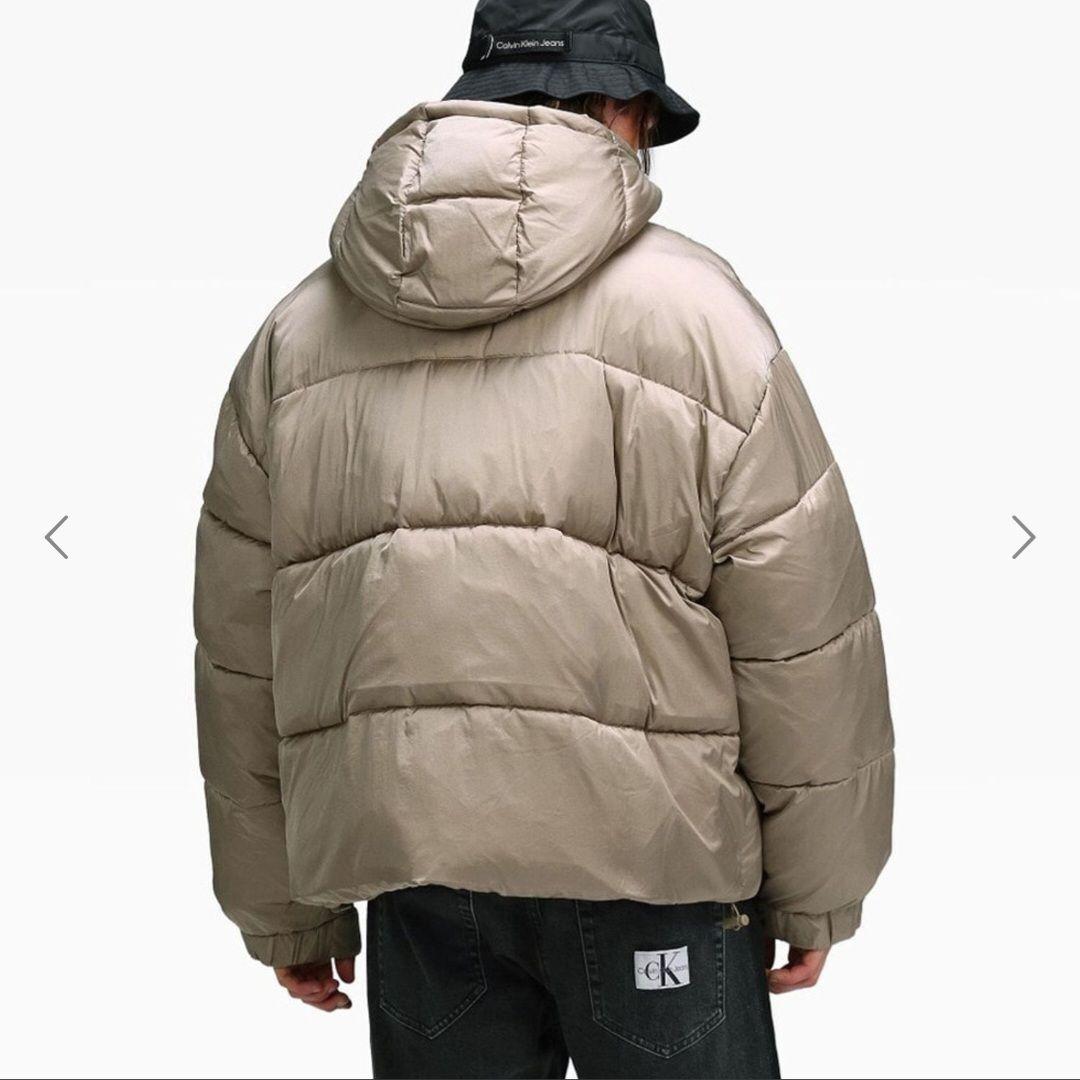 CALVIN KLEIN モノグラムパテッドジャケット ダウンジャケット S 画像3