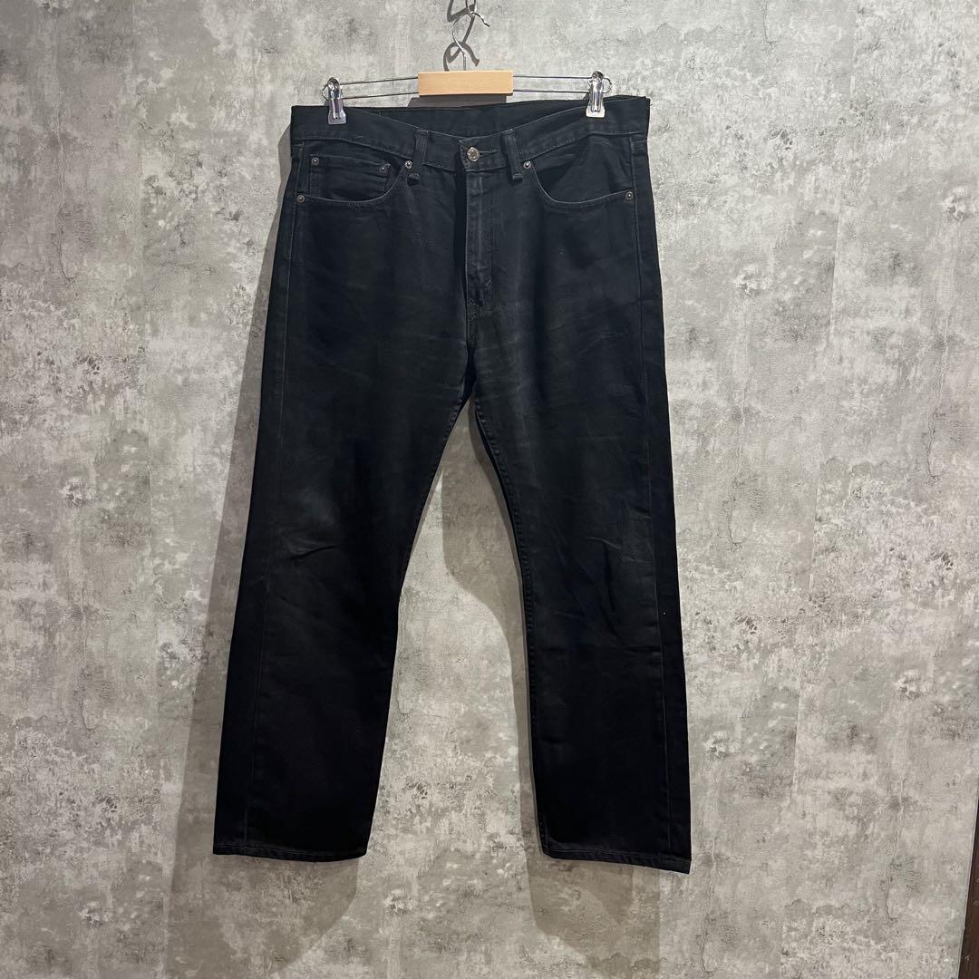 usa古着 LEVI'S リーバイス 505 ブラックデニムパンツ 36×36 Levi's - 90s USA製 リーバイス 505 ブラック デニム パンツ 36
