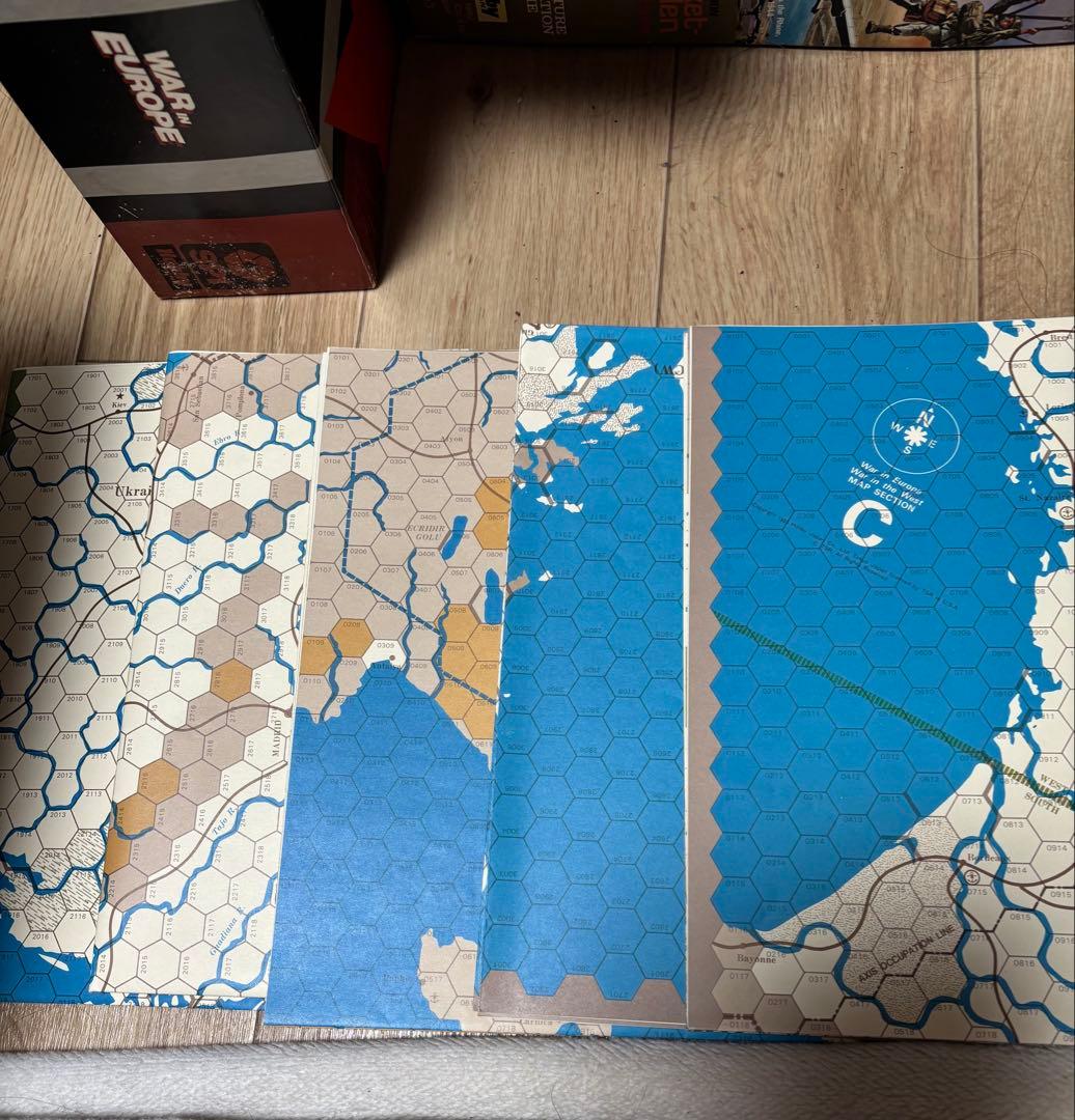 ボードゲーム「WAR IN EUROPE」ウォーゲーム ボードゲーム「WAR IN EUROPE」ウォーゲーム