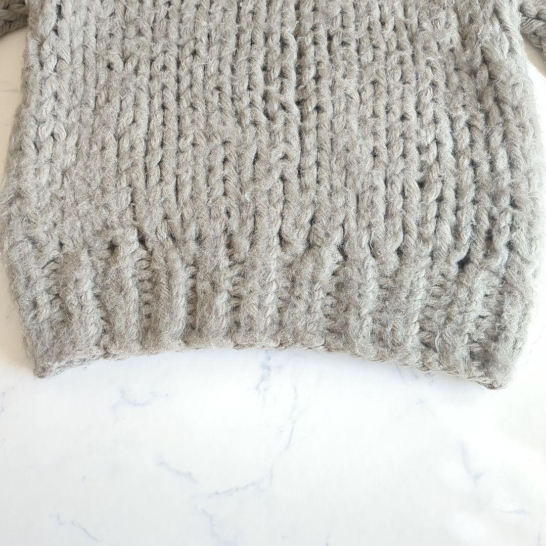 ETRE TOKYO エトレ ローゲージルーズニットプルオーバー アルパカ 羊毛