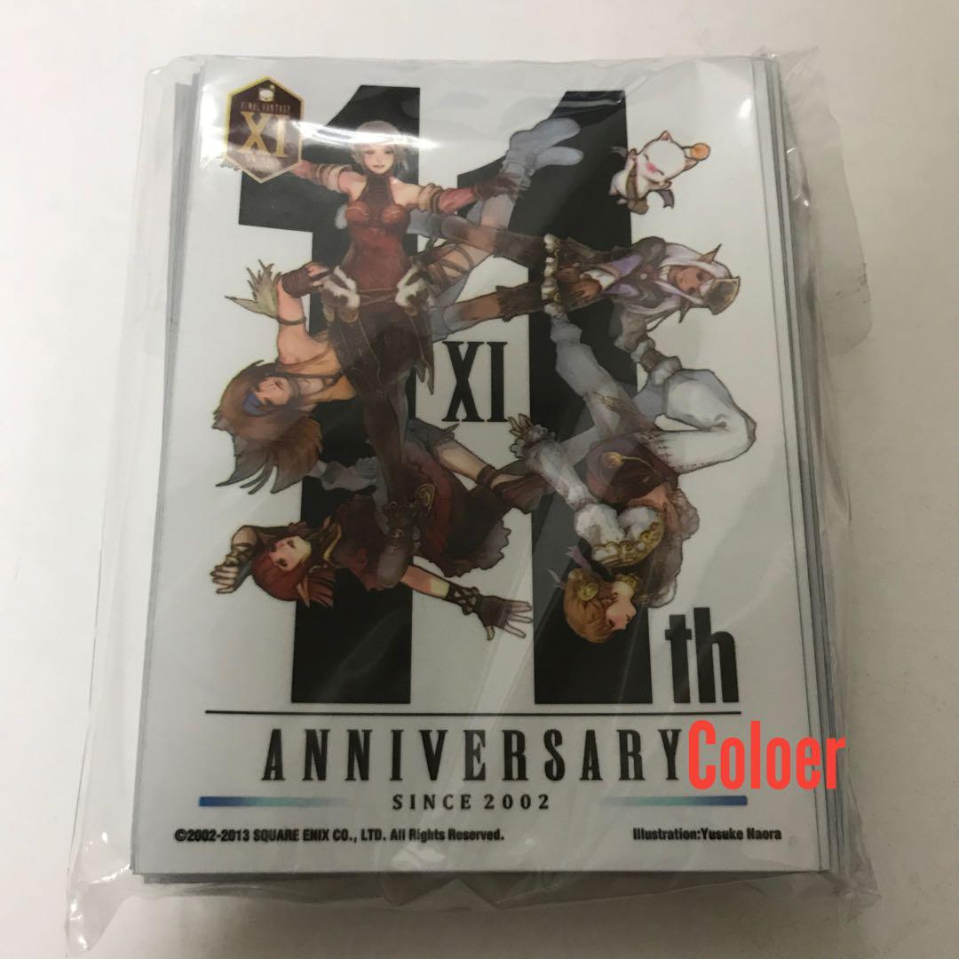 ファイナルファンタジー11 FF11 アニバーサリー スリーブ FFTCG 1 ファイナルファンタジー11 FF11 アニバーサリー スリーブ FFTCG