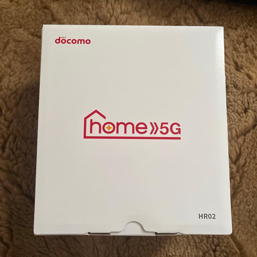 1カ月使用docomo home 5G HR02 wi-fiルーター