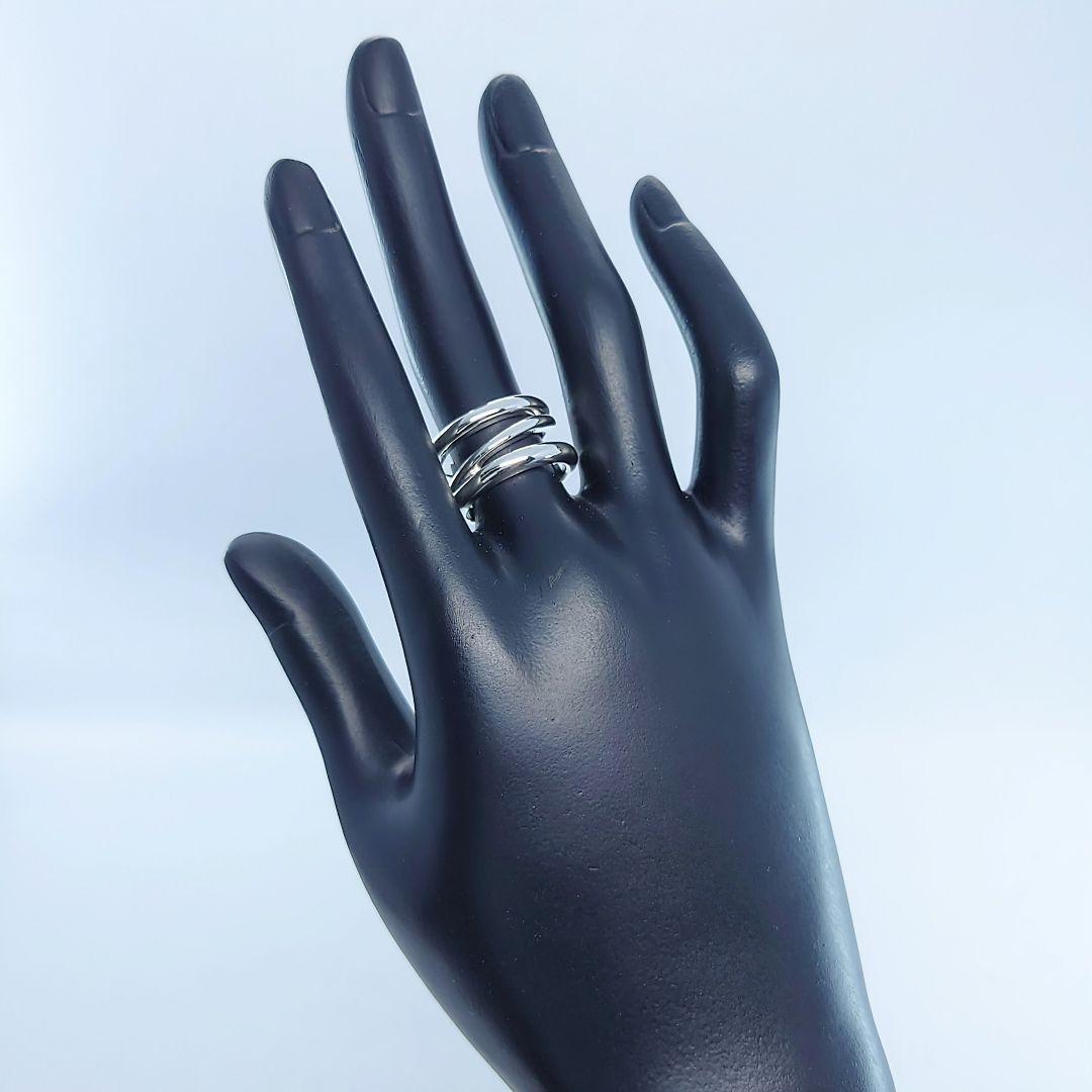 ☆希少☆【TIFFANY&Co.】ダイアゴナル リング 9号 1846