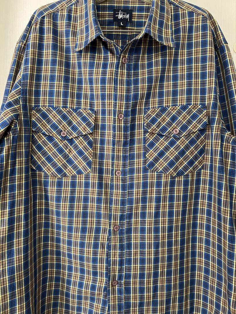 Stussy ステューシー 紺タグ USA製 サイズL