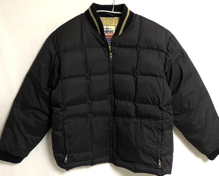 old stussy 90's ダウンジャケット 刺繍ロゴ メーカー在庫限り品 old stussy 90's ダウンジャケット 刺繍ロゴ メーカー在庫限り品