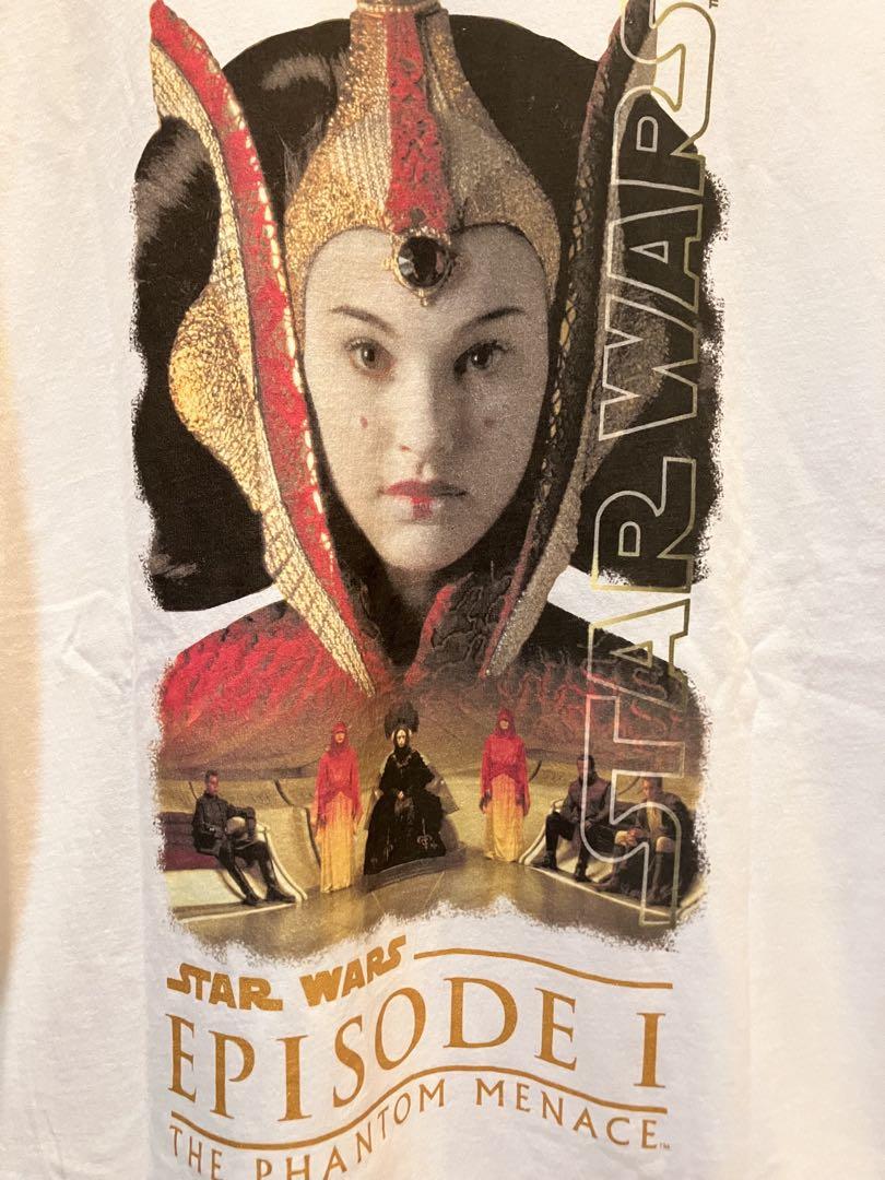 最安価格 L ATMOSコラボ Tシャツ スターウォーズ 新品 アミダラ 白 トップス