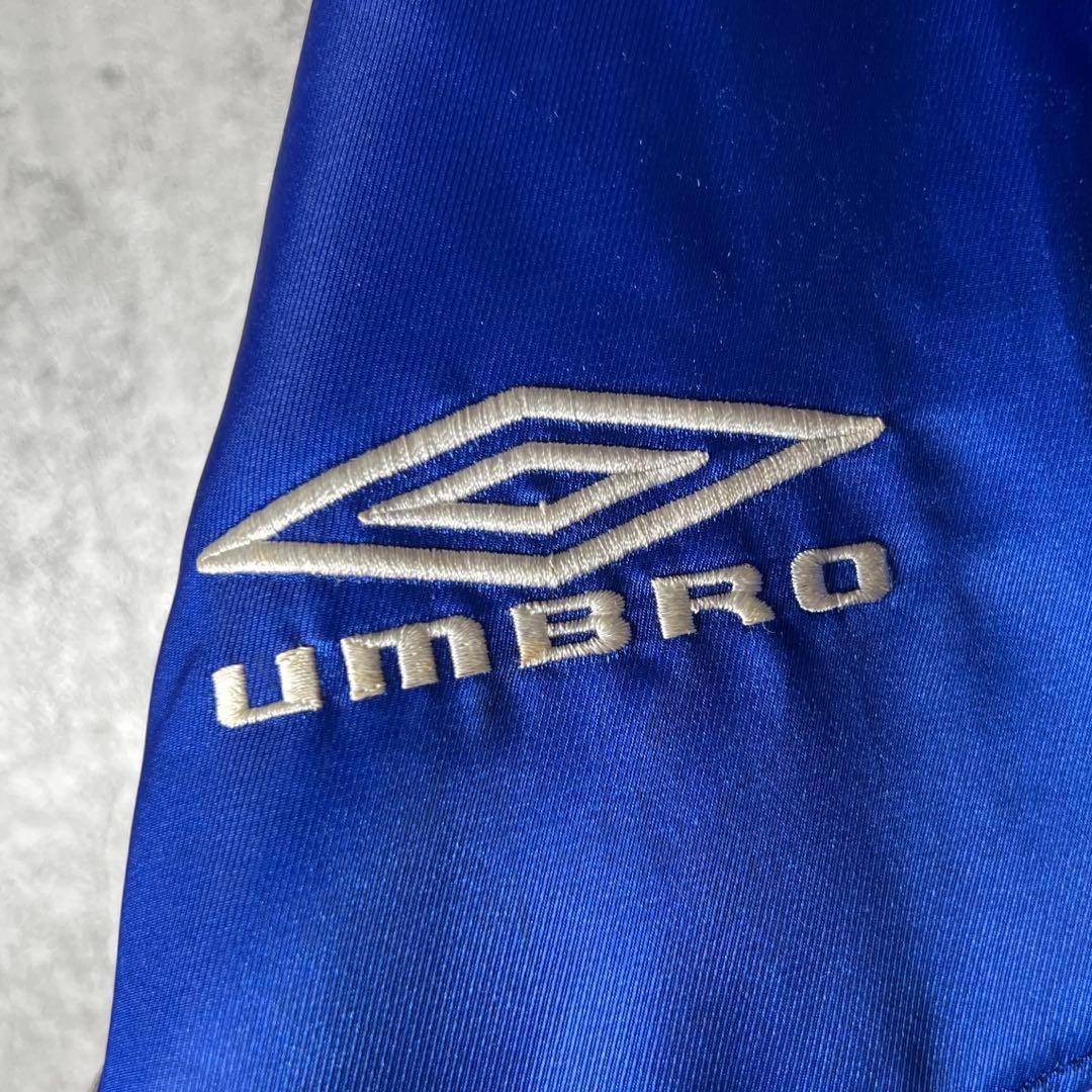 UMBRO アンブロ ベンチコート 中綿 ビッグロゴ 刺繍 バイカラー 2XL