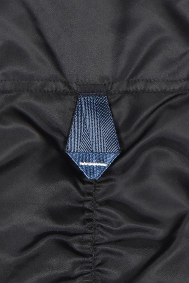ジャケット・アウター OMMO NO SLEEVE MIDDLE MA-1 BLACK