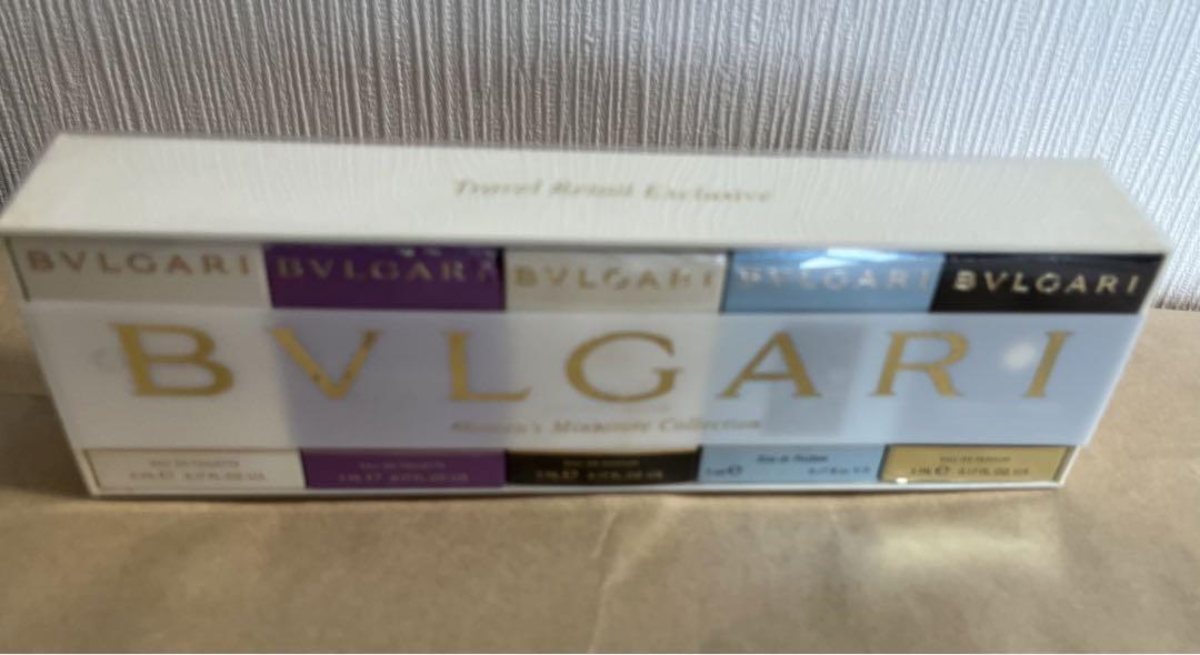 BVLGARI Miniature Collection 5×5ml ミニ香水 - 香水(女性用