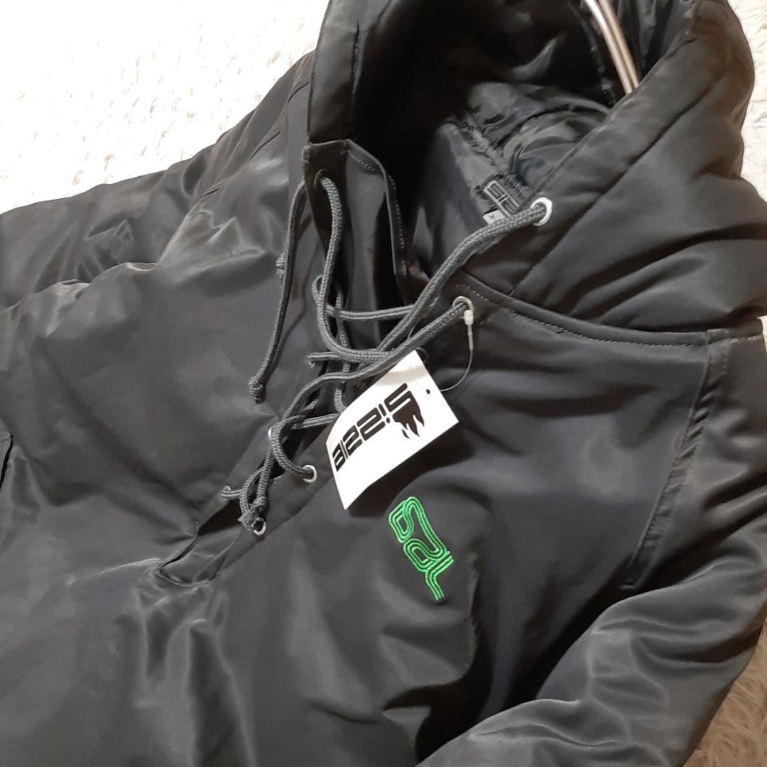 新品 sizzle (XL) 中綿入りナイロンパーカー ジャンパー プルオーバー
