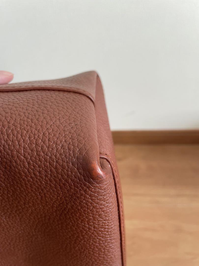 ハッシュタグ Hush Tag トートバッグ レザー 肩がけ A4可 ブラウン