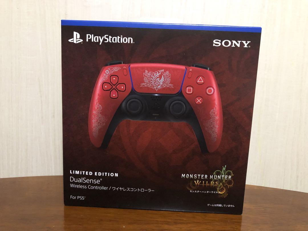 【新品】PS5 DualSenseコントローラー モンスターハンターワイルズプレイステーション5(PS5)