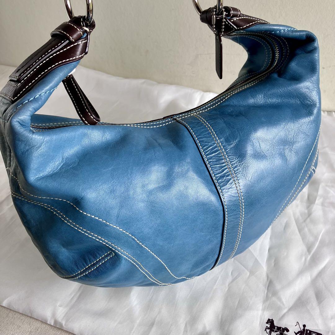 Coach Vintage Leather Hobo Shoulder Bag