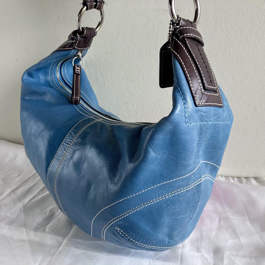 Coach Vintage Leather Hobo Shoulder Bag
