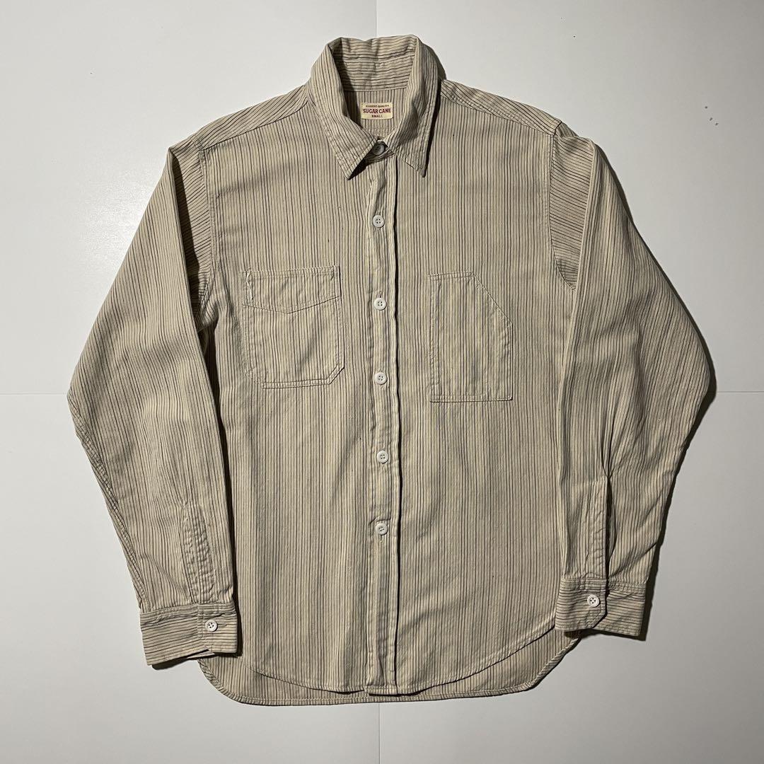 SUGARCANE ワークシャツ チンスト 30s 40s ヴィンテージ 4,600円