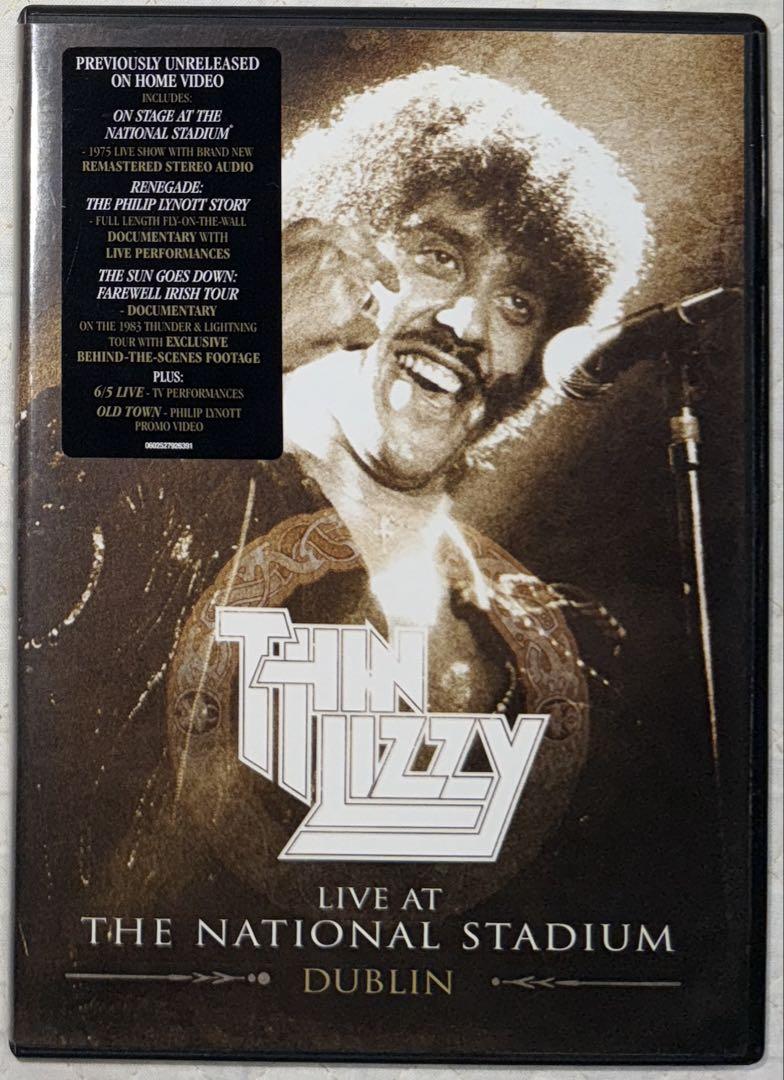 DVD！THIN LIZZY / NATIONAL STADIUM DUBLIN