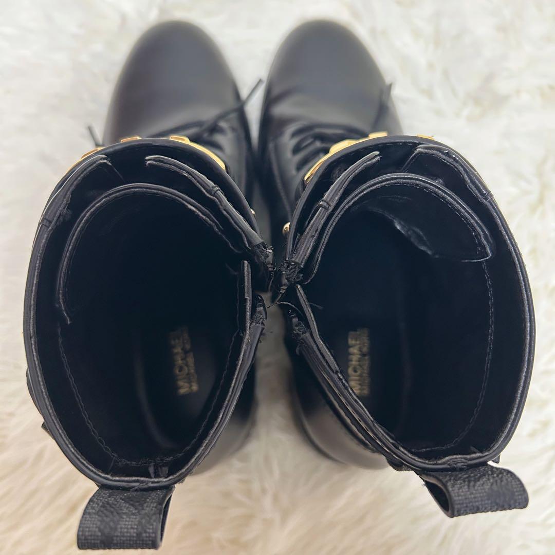 【新品未使用】MICHAEL KORS マイケルコース レースアップ ブーティ