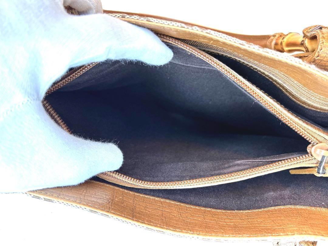 ★返金保証❤️GUCCI グッチ バンブー GG柄❤️トートバッグ ★返金保証❤️GUCCI グッチ バンブー GG柄❤️トートバッグ