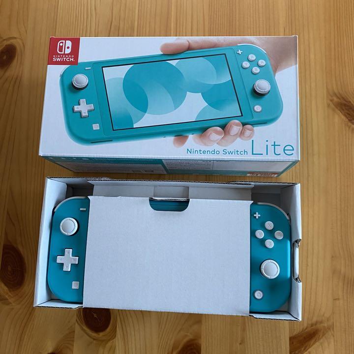 【ケース・フィルム付き】Nintendo Switch lite ターコイズ