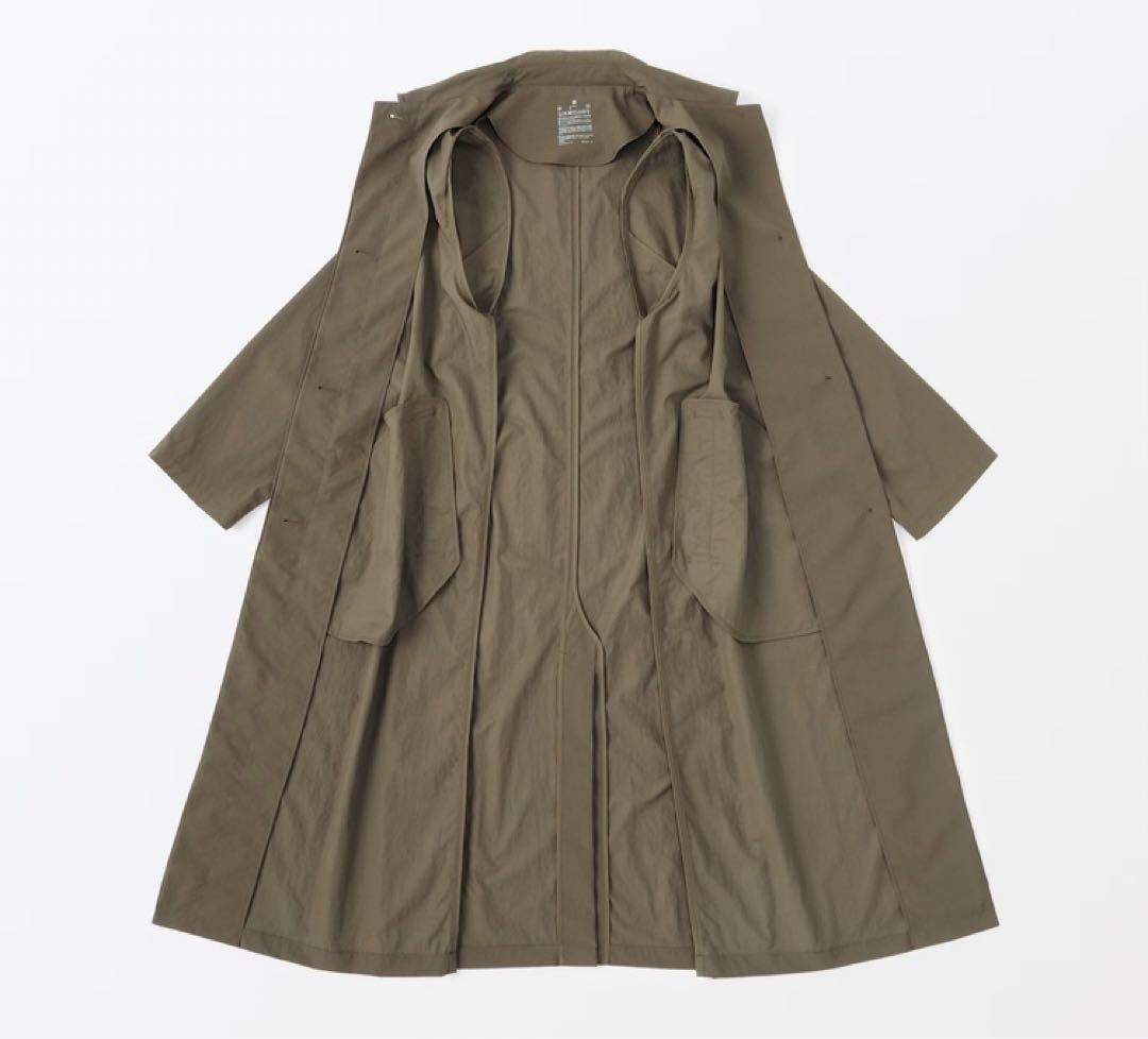無印良品　撥水UVカットステンカラーコート
