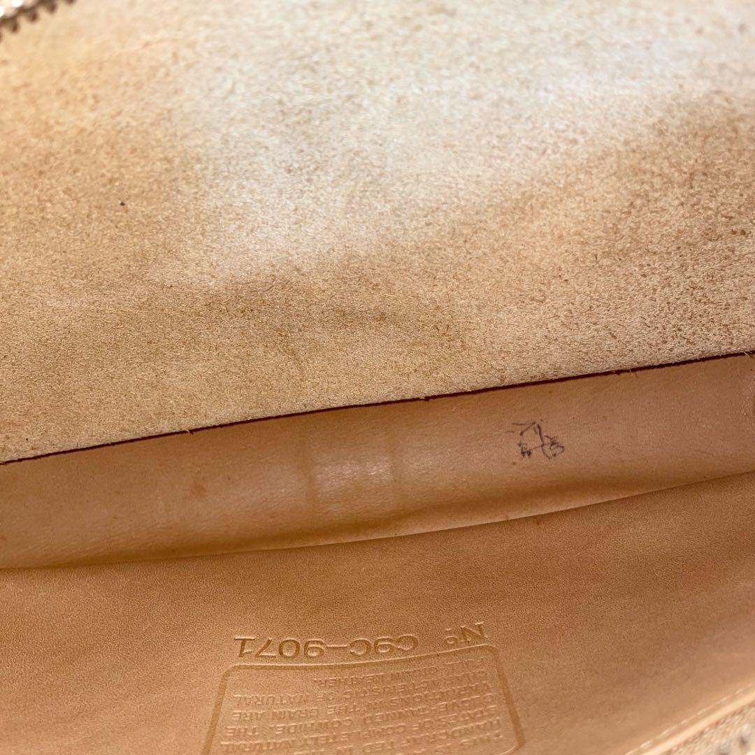 希少】COACH オールドコーチ レザー ワンショルダーバッグ 9071