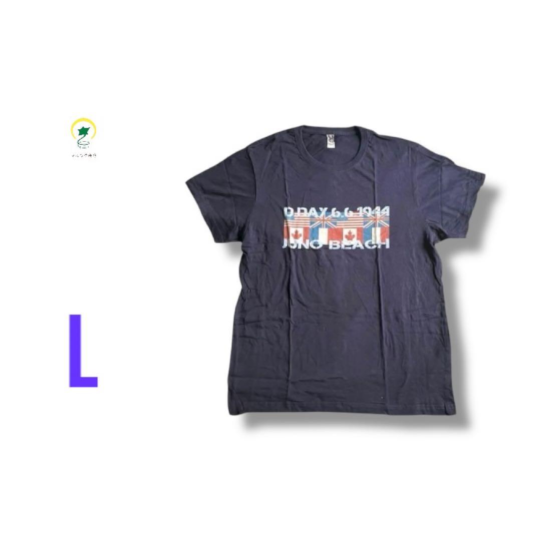 【各種割引】 ROLY 世界大戦 ジュノービーチ プリント 半袖 Tシャツ L