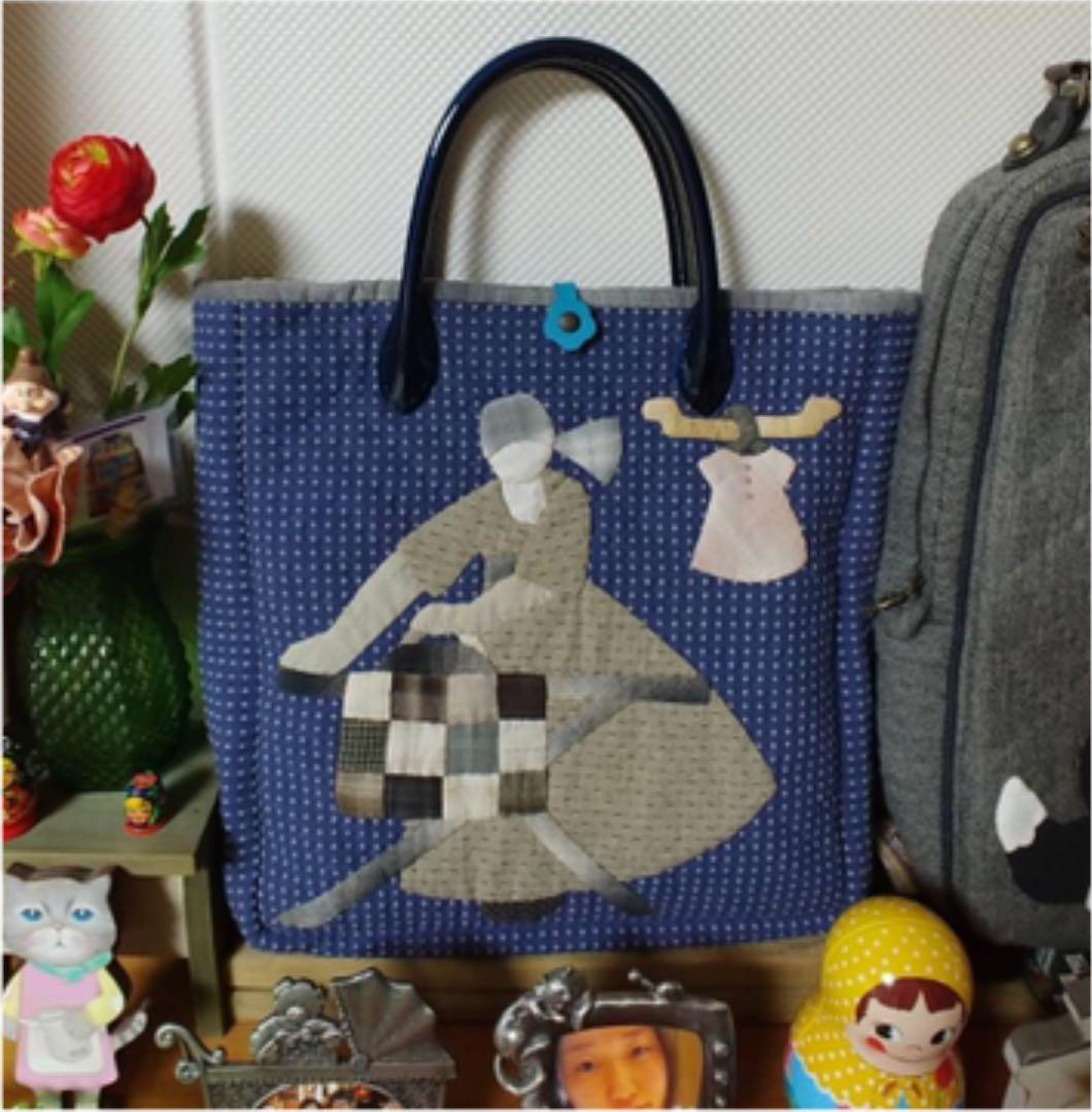 新品★パッチワーク・キルト★100%ハンドメイド ママバック