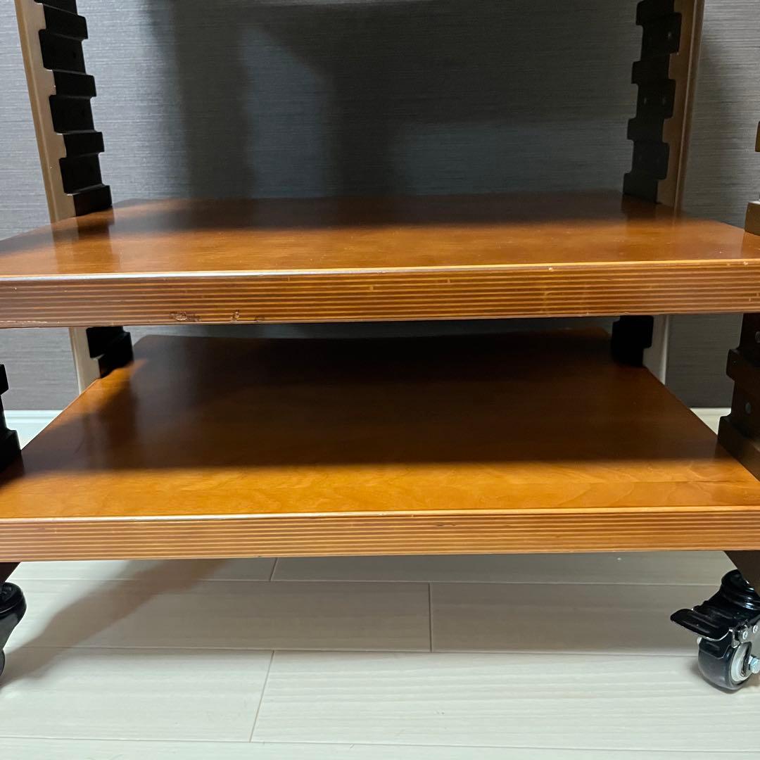 高級国産 山本音響工芸 桜合板×アサダ桜無垢材 オーディオラック 高級国産 山本音響工芸 桜合板×アサダ桜無垢材 オーディオラック