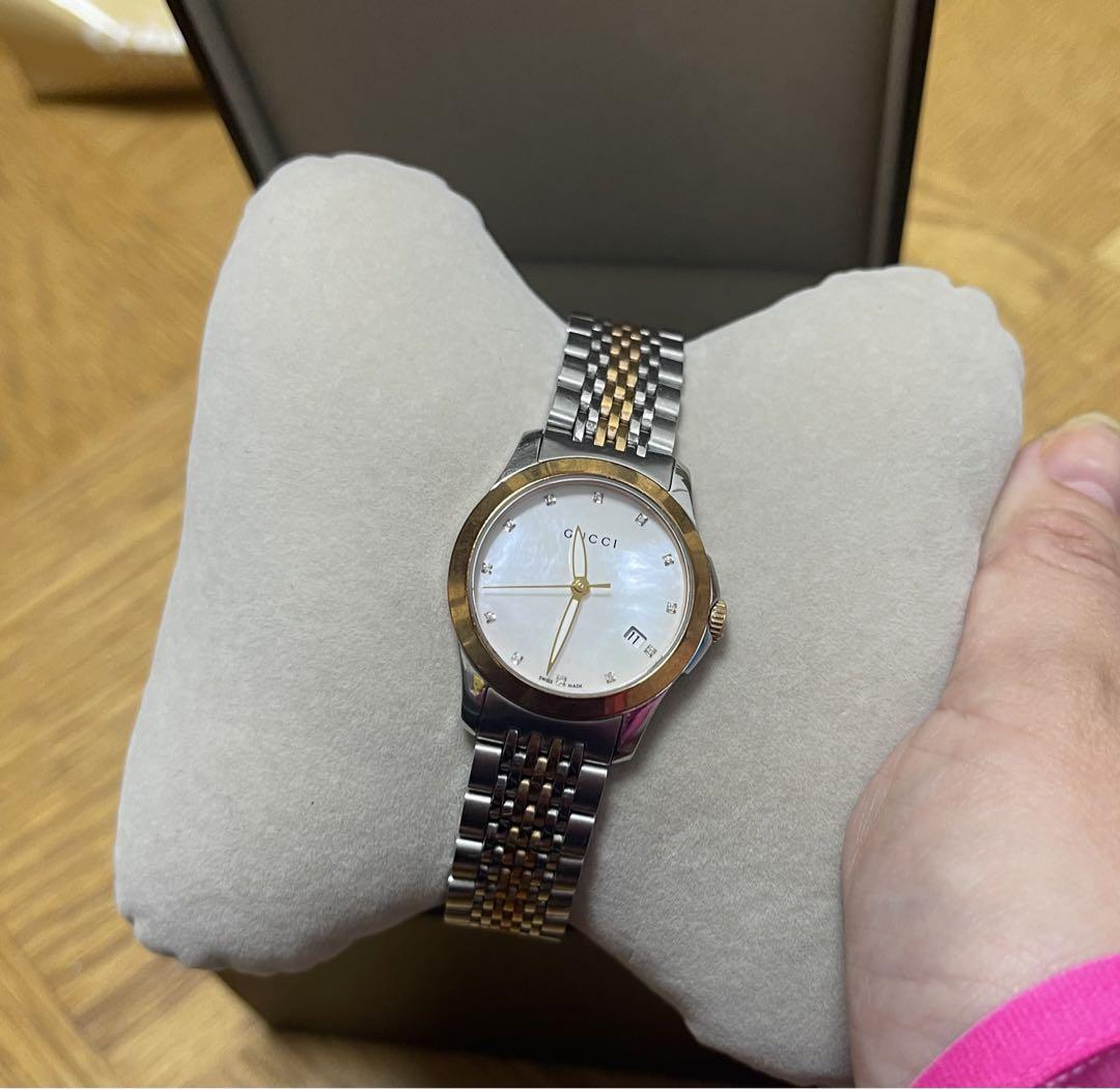 【超美品】GUCCI ダイヤ 時計