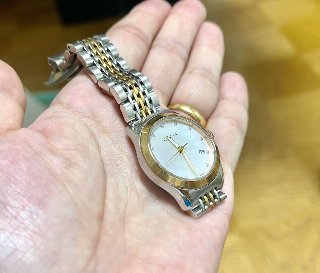 【超美品】GUCCI ダイヤ 時計