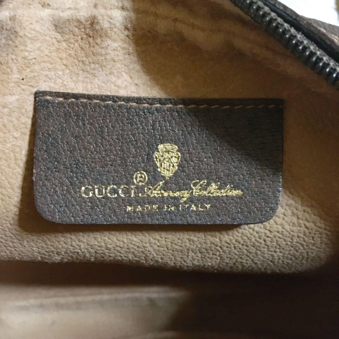 オールドグッチ アクセコ シェリーライン ポシェット ショルダーバッグ