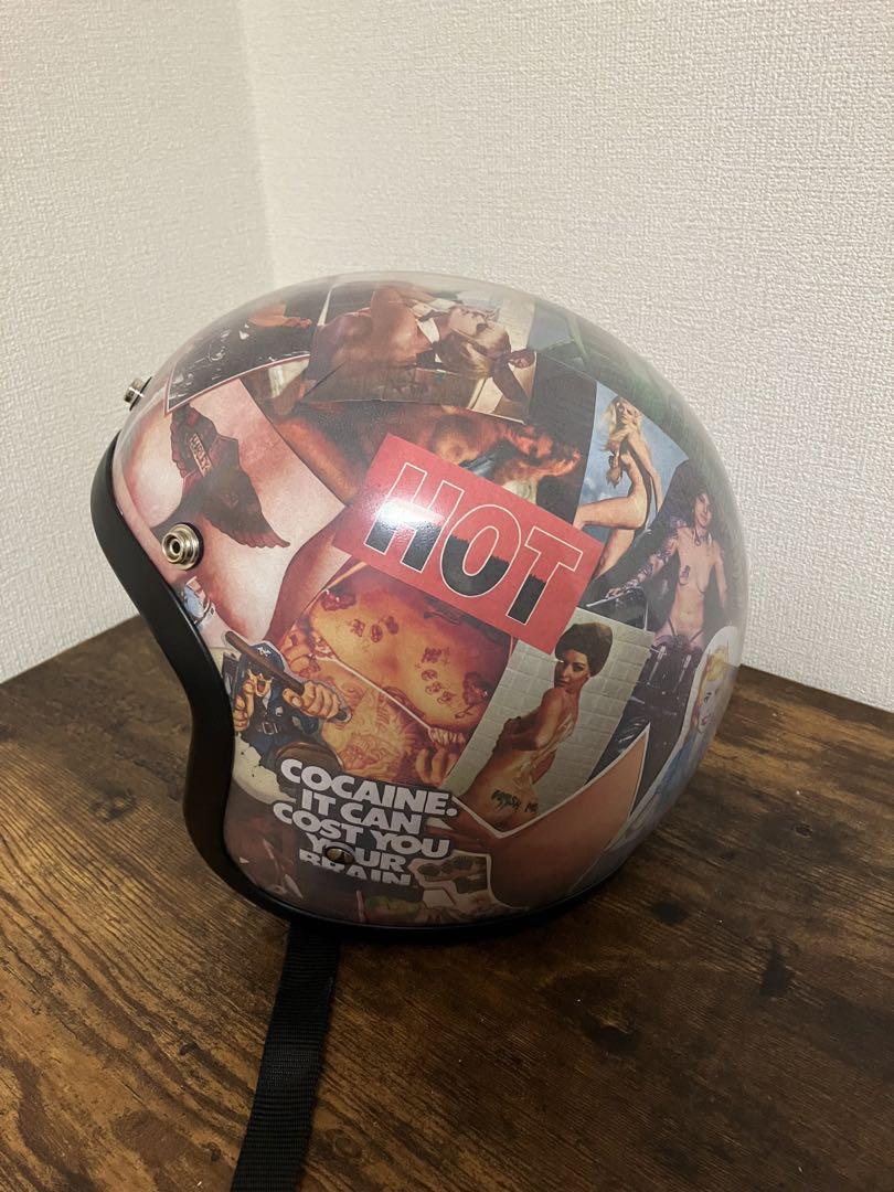 OCEAN BEETLE x PANTY DROPPER JET HELMET新 デザイン