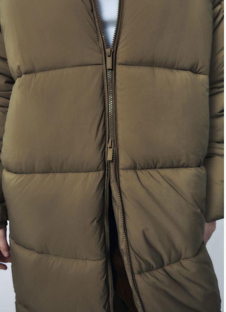 新品】限定セール ZARA ロングダウン ジャケット ベンチコート