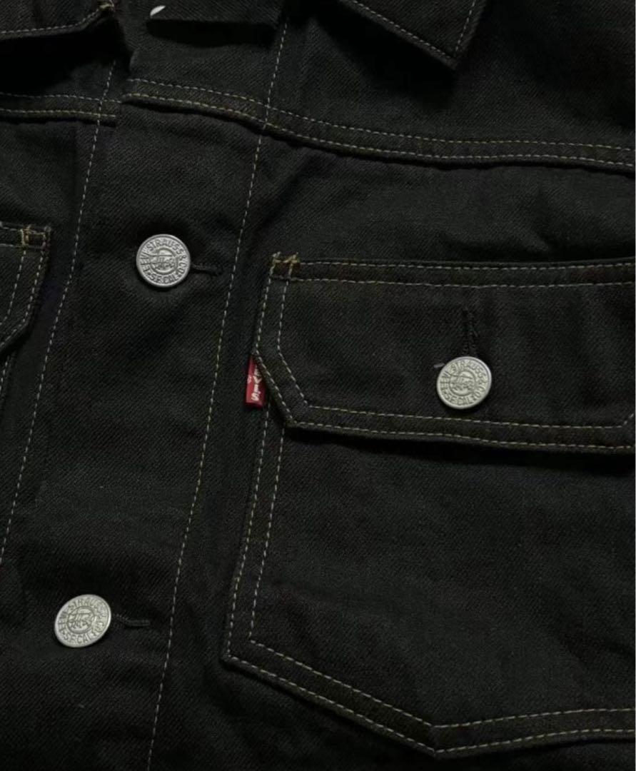 【STUSSY】levi's cotton trucker jacket L