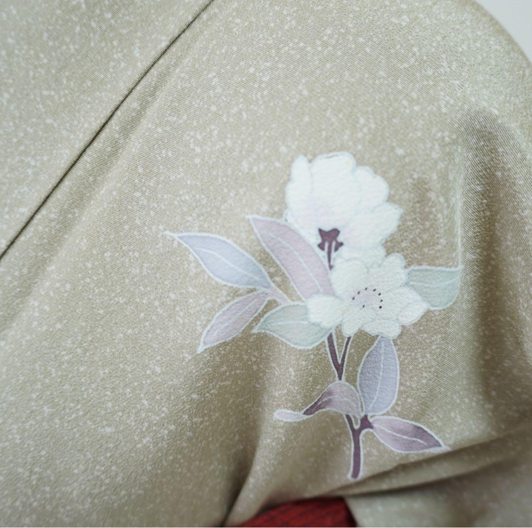 パーカー 訪問着 4点フルセット 268A正絹 七五三 お宮参り 結婚式やや傷や汚れあり 入会費無料。