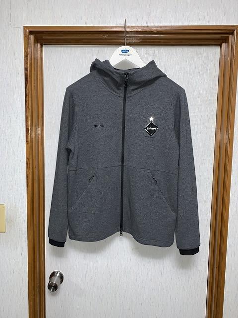 2022秋冬新作】 S 21ss F.C.R.B. RELAX FIT ZIP UP HOODIE パーカー