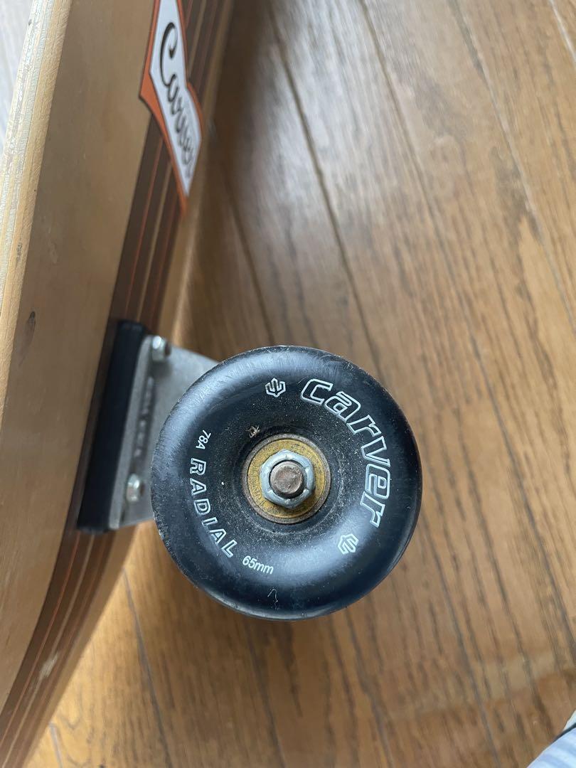 Carver スケートボード 木製デッキ