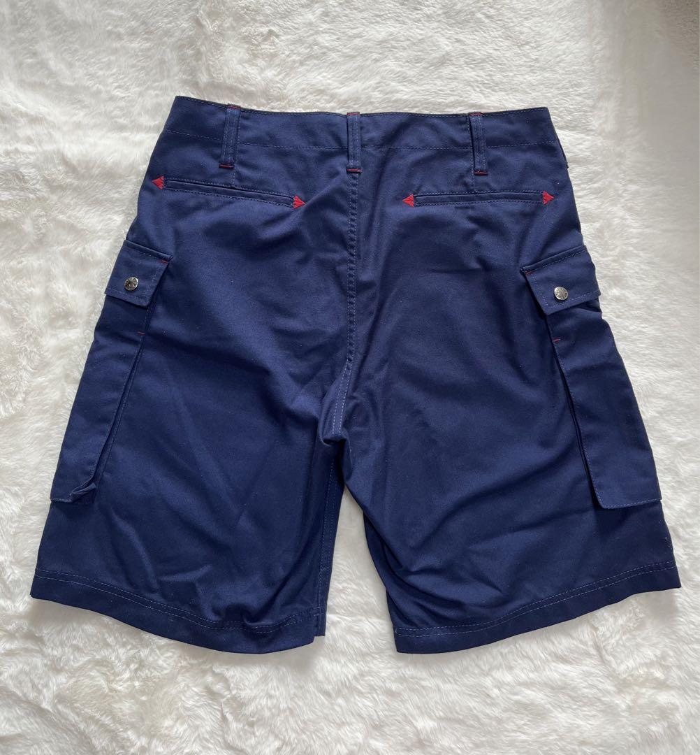 ノースフェイス　パープルレーベル　カーゴ　ショートパンツ　ネイビー