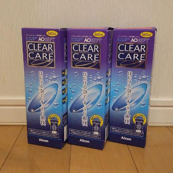 AOセプト クリアケア 360ml 3本セット エーオーセプト - 通販